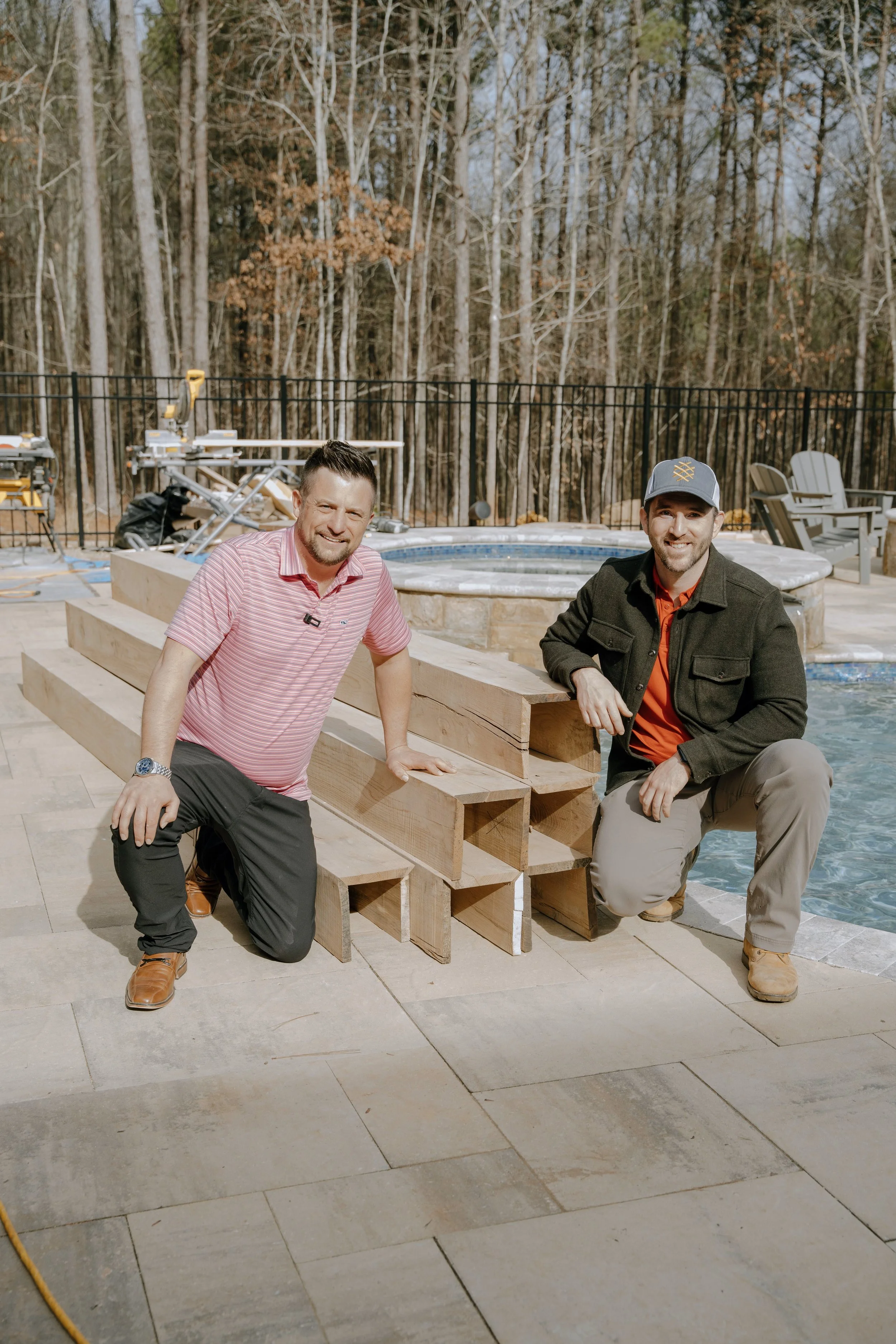 Beam installation — Mayfield Home Builders